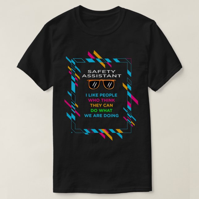 SAFETY ASSISTANT Classic TShirt (Design Front)