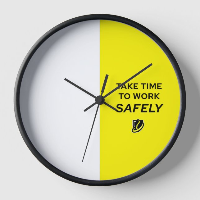 SAFETY CLOCK - Time For Safety (Front)