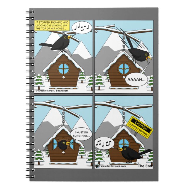 Safety First Comic Notebook (Front)