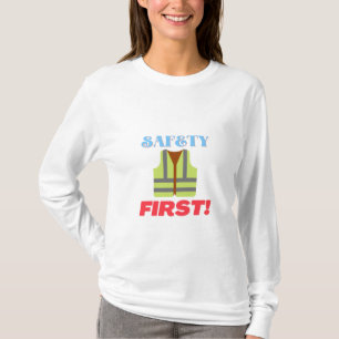 Safety First High Visibility Clothing Reflector T-Shirt