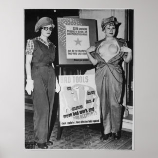 Safety Garb for Women Workers Poster