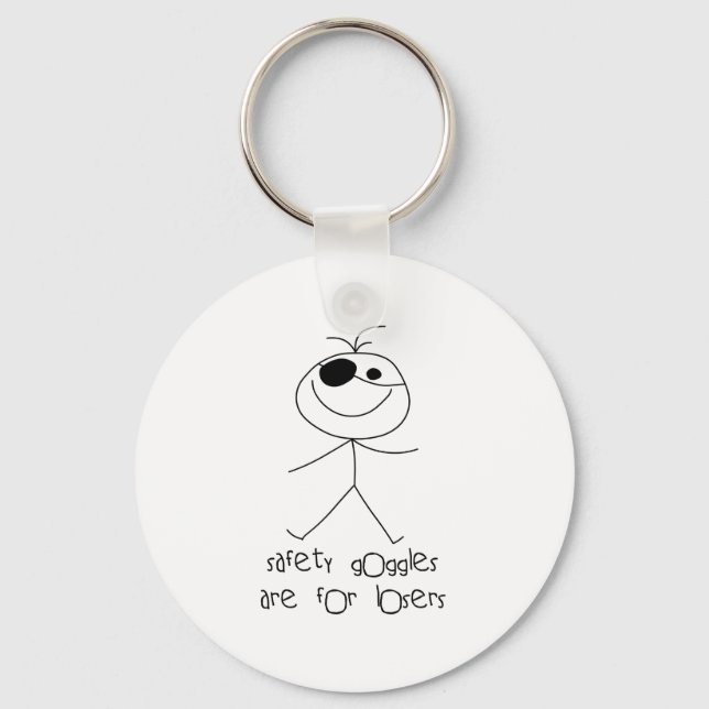 Safety Goggles Key Ring (Front)