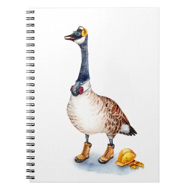 Safety Goose Notebook (Front)