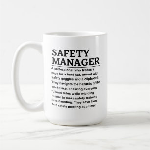 Safety manager coffee mug