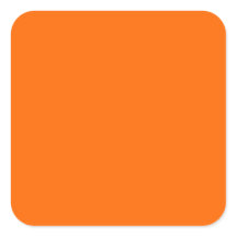 Safety Orange Designer Single Colour