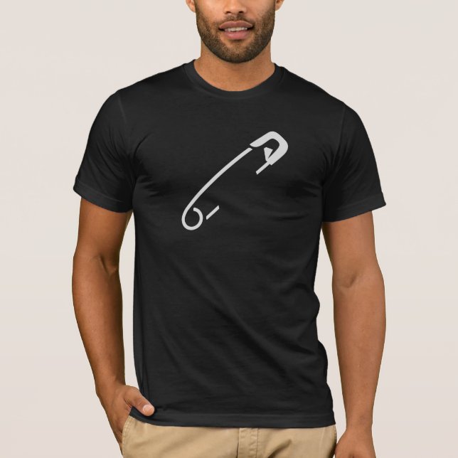 Safety Pin T-Shirt (Front)