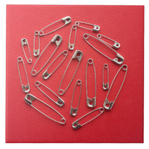 Safety-pins Ceramic Tile