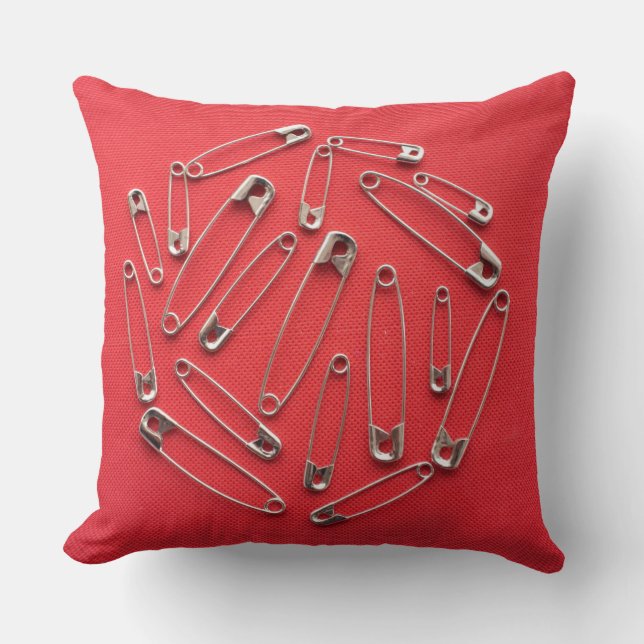 Safety-pins Cushion (Front)