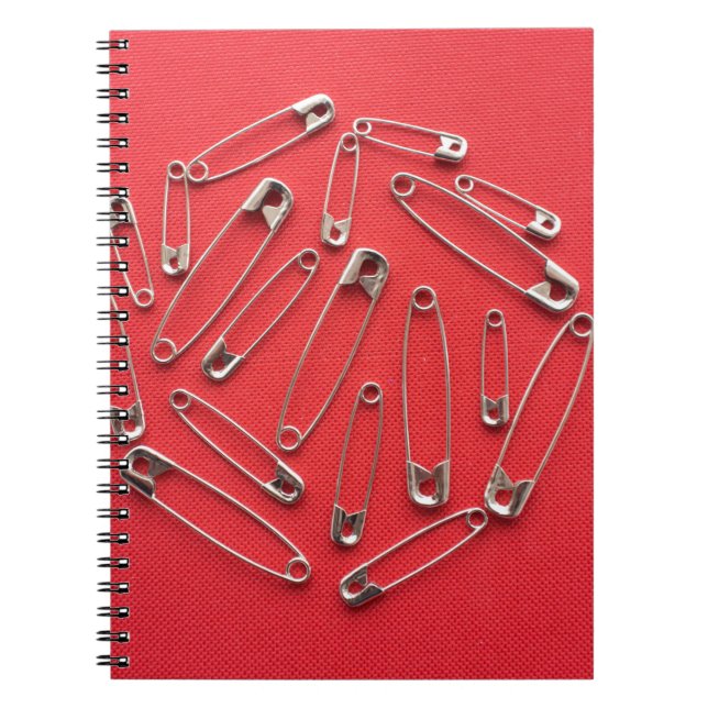 Safety-pins Notebook (Front)