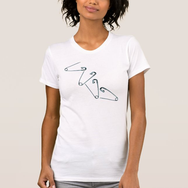 Safety Pins T-Shirt (Front)