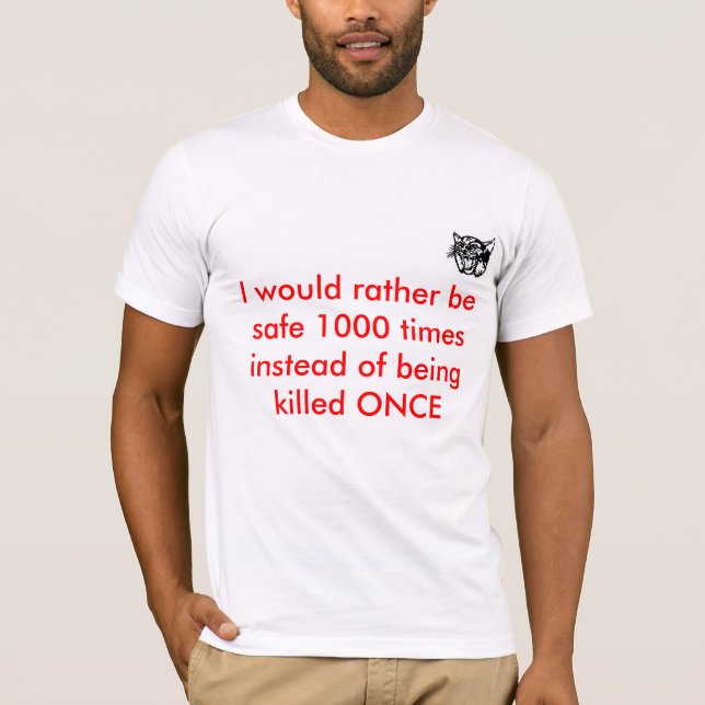 Safety Slogan T-Shirt (Front)