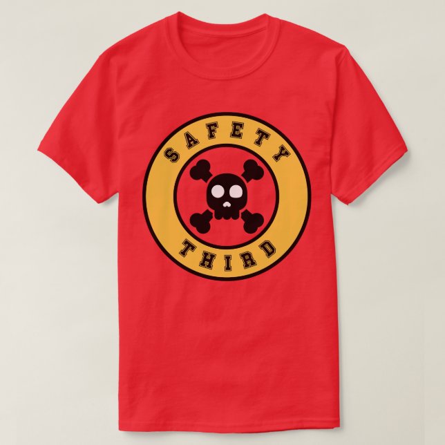 Safety Third 14 T-Shirt (Design Front)