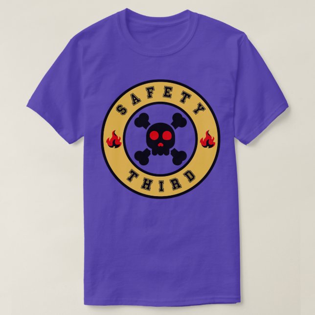 Safety Third 16 T-Shirt (Design Front)