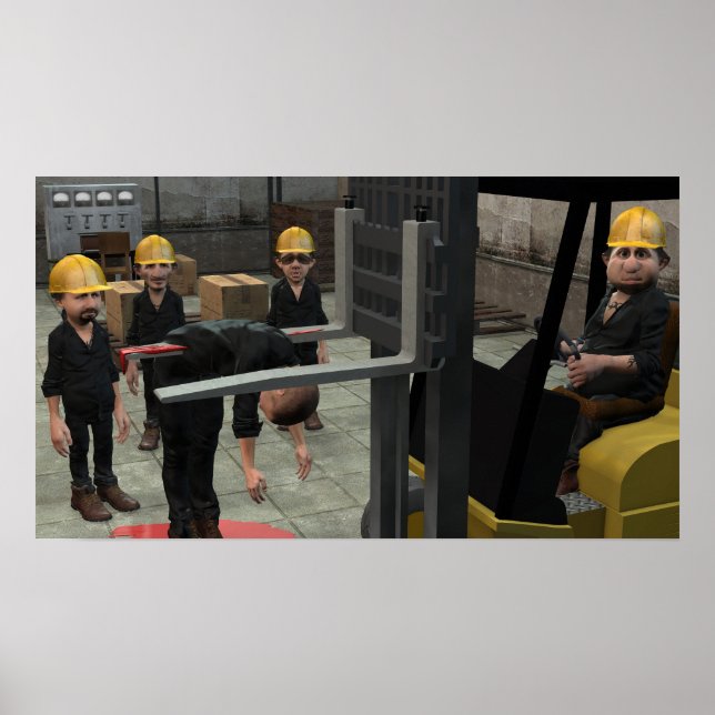 Safety Violation - Small Poster (Front)