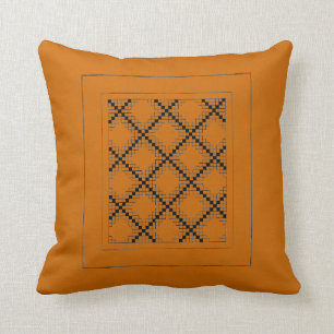 Saffron and Crisscross Mojo Pillow