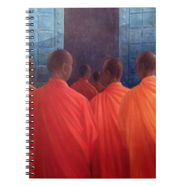 Saffron Monks Notebook (Front)