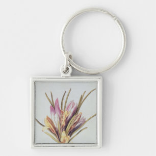 Saffron or Crocus, from 'La Guirlande de Julie' Key Ring