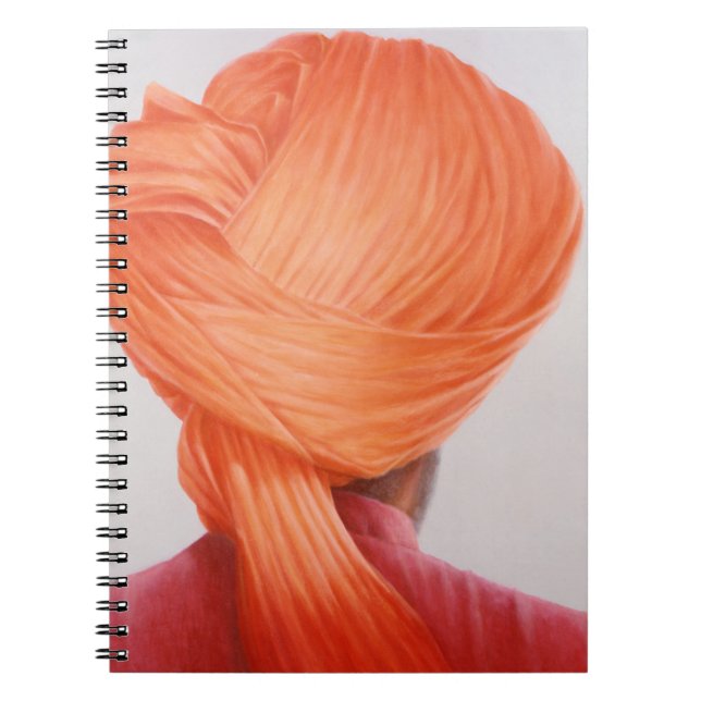 Saffron Turban Notebook (Front)