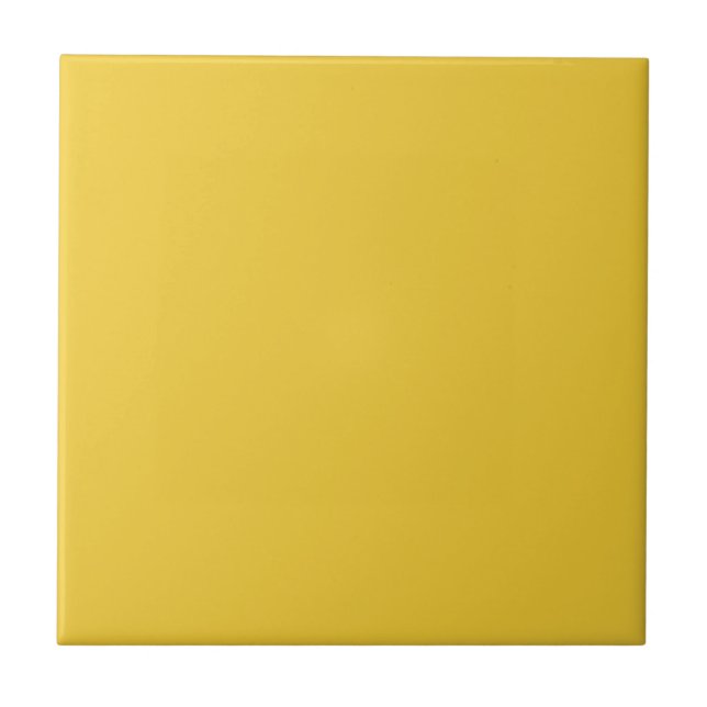 Saffron Yellow Color Tile (Front)