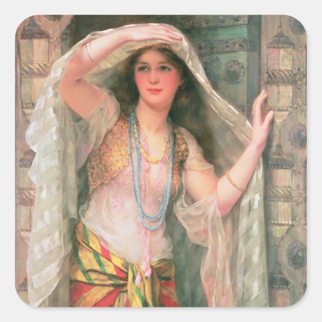 Safie, 1900 square sticker (Front)