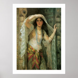 Safie, One of the three Ladies of Baghdad Poster