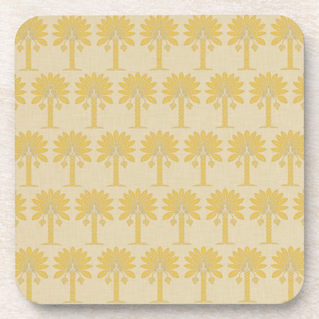 Safron Spice Moods Palm Coaster (Front)