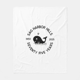 SAG HARBOR HILLS 75TH FLEECE BLANKET