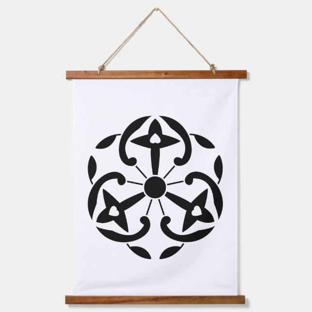 Saga Forsythia(3) Hanging Tapestry (Front)