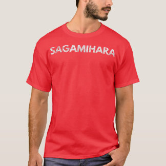 Sagamihara Japan Distressed Graphic  T-Shirt