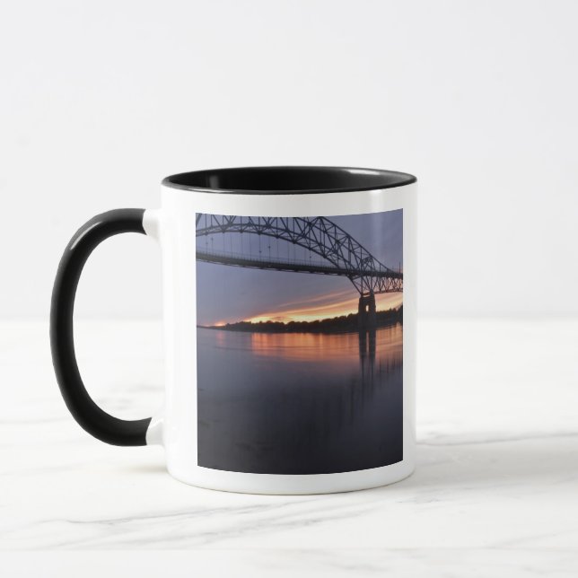 Sagamor Bridge over Cape Cod canal, 2 Mug (Left)