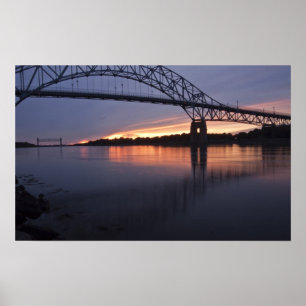 Sagamor Bridge over Cape Cod canal, 2 Poster