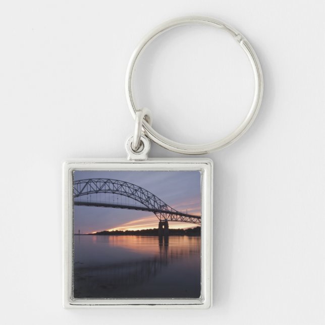 Sagamor Bridge over Cape Cod canal, Key Ring (Front)