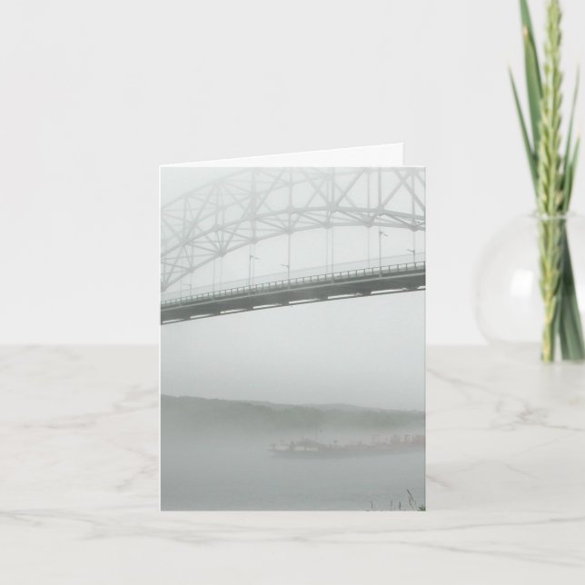 Sagamore Bridge--thinking of you Card (Front)