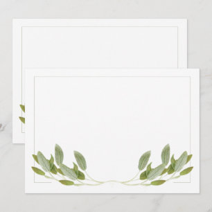 SAGE 5x7 Flat Card / Horizontal