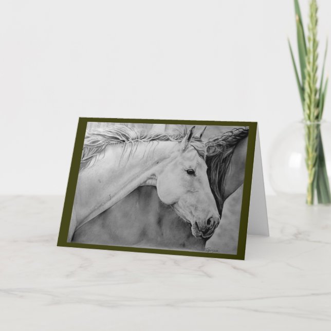 "Sage" 5x7 Greeting Cards (Front)