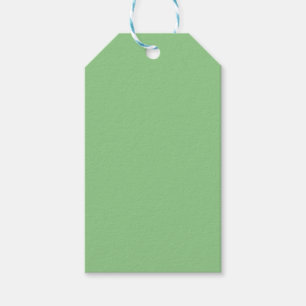 Sage #93CC8A, Clay Ash Gift Tags