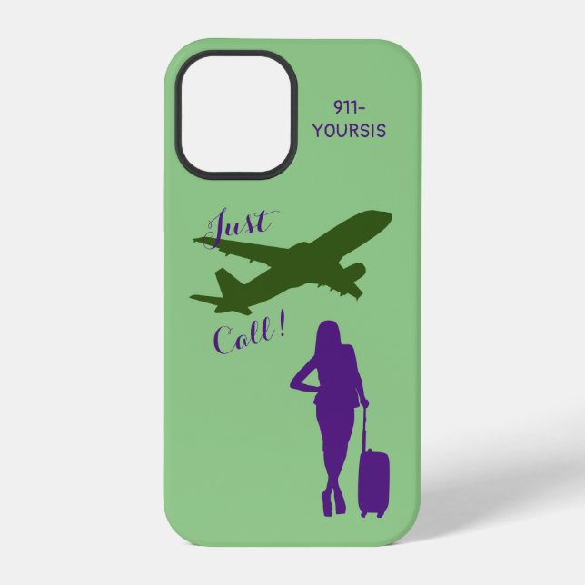 Sage A Call iPhone Case (Back)
