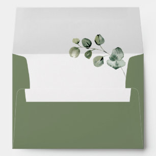 Sage and Eucalyptus Envelope