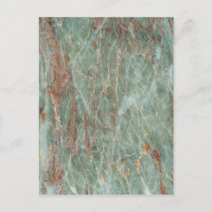 Sage and Rust Marble Postcard