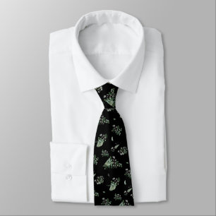 SAGE BLACK BOTANICAL EUCALYPTUS WHITE TIE