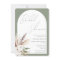 Sage Boho Arch White Floral Bridal Shower