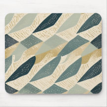 Sage Coastal Batik Parang Inspired Geometric