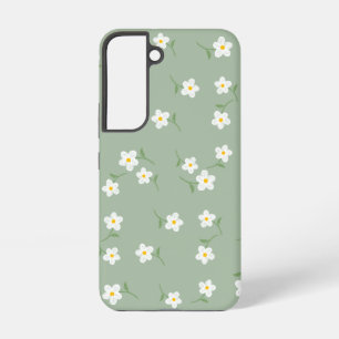 Sage Daisy Phone Case Elegant Botanical Floral