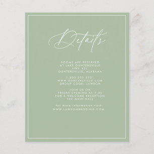 Sage Details Card