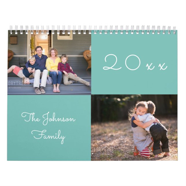 Sage Family Photo Calendar 20xx (Cover)