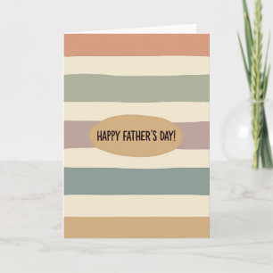 Sage Fathers Day Stripe Card