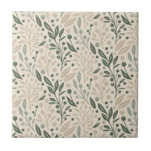 Sage Garden Ceramic Tile