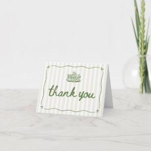 Sage Green A New Chapter Begins Thank you card
