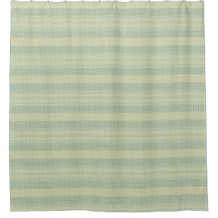 Sage Green and Lemon Summer Shower Curtain