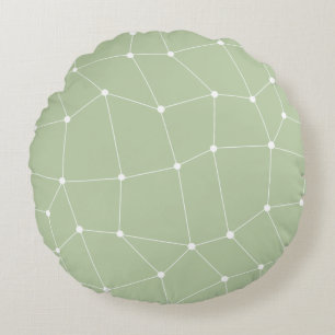 Sage Green Art Design  Pillow Case